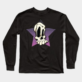 Toothy Skull Long Sleeve T-Shirt